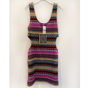 LF Mags & Pye Aztec Cut Out Dress NWT